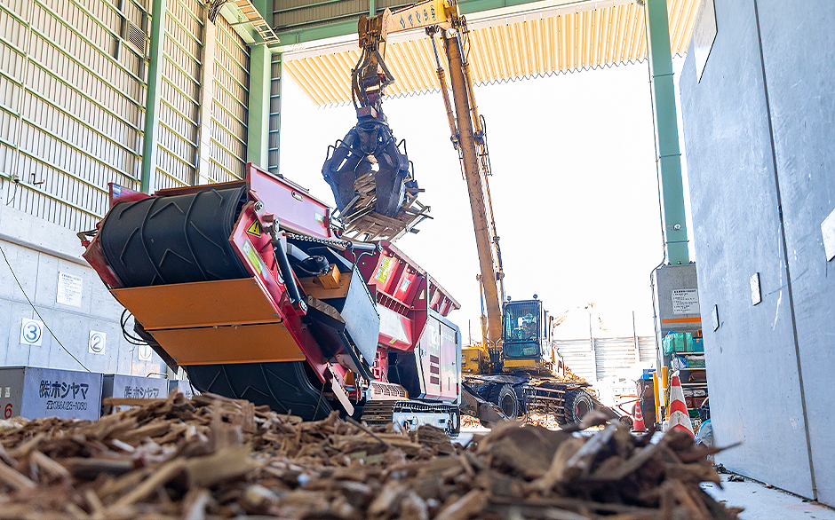 廃棄物の収集運搬・中間処理